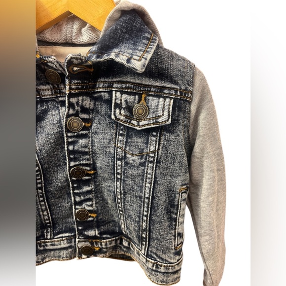 Tucker + Tate denim & knit hooded jacket NWT - Picture 2 of 6